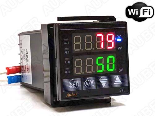 Wi-Fi 1/16 DIN PID Temperature Controller (For SSR)