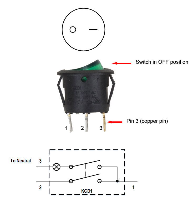 Illuminated Rocker Switch Wiring Diagram from auberins.com