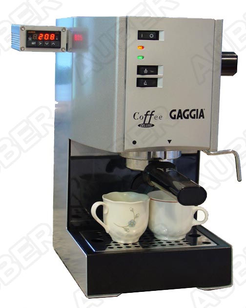  Gaggia Classic, Gaggia Coffee, and Gaggia Coffee Deluxe espresso machine 