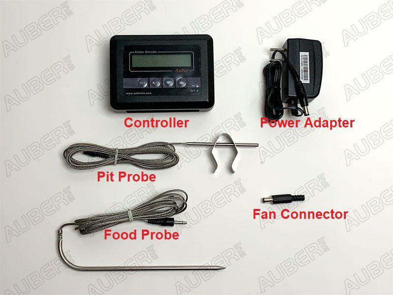 WIFI BBQ Temp Control Kit for X-Large Smoker, 3-Probe, 2nd Gen. [KIT-3615L]  - $199.99 : Auber Instruments, Inc., Temperature control solutions for home  and industry