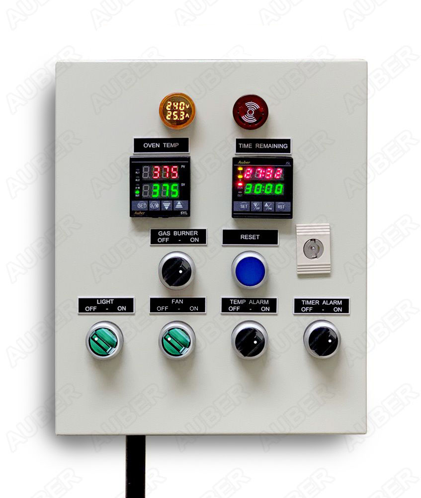 (image for) Control Panel for Gas Oven ft. Light & Fan, w/ a Separate Timer (120V Gas Burner)