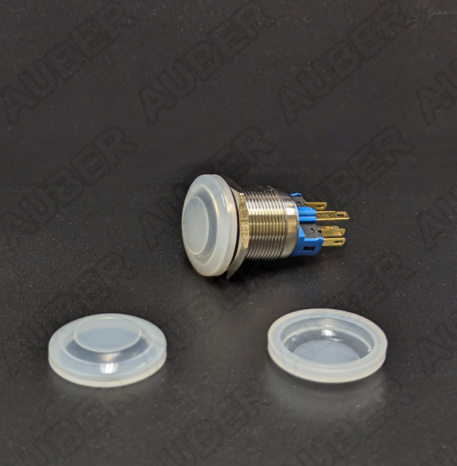 (image for) Silicone Dust Cover for 22mm Metal Push Button Switch (1 pcs)